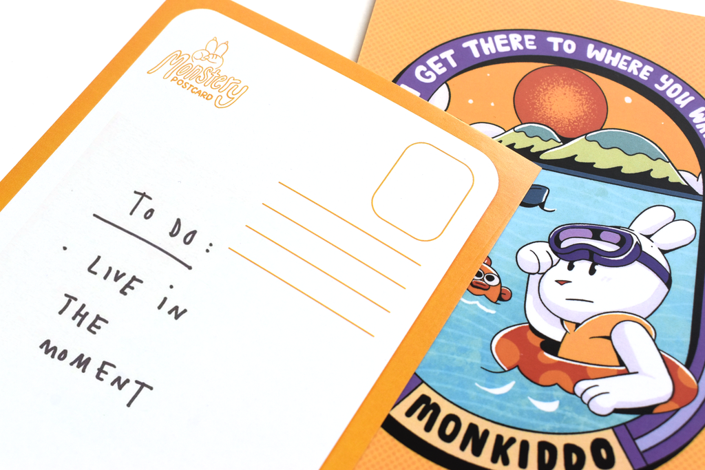 Selfcare You Will Get There | Orange | Postcard