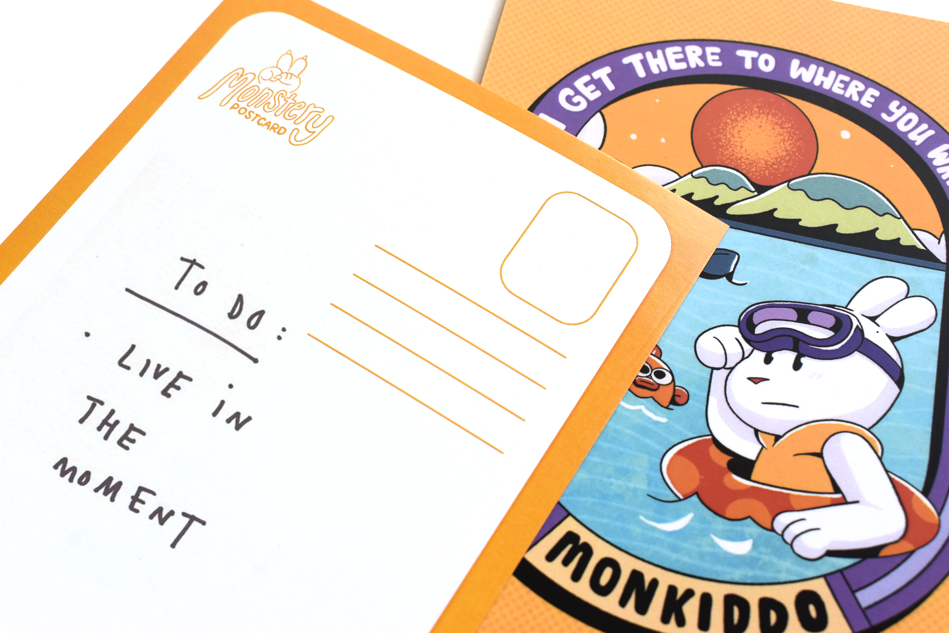 Selfcare You Will Get There | Orange | Postcard