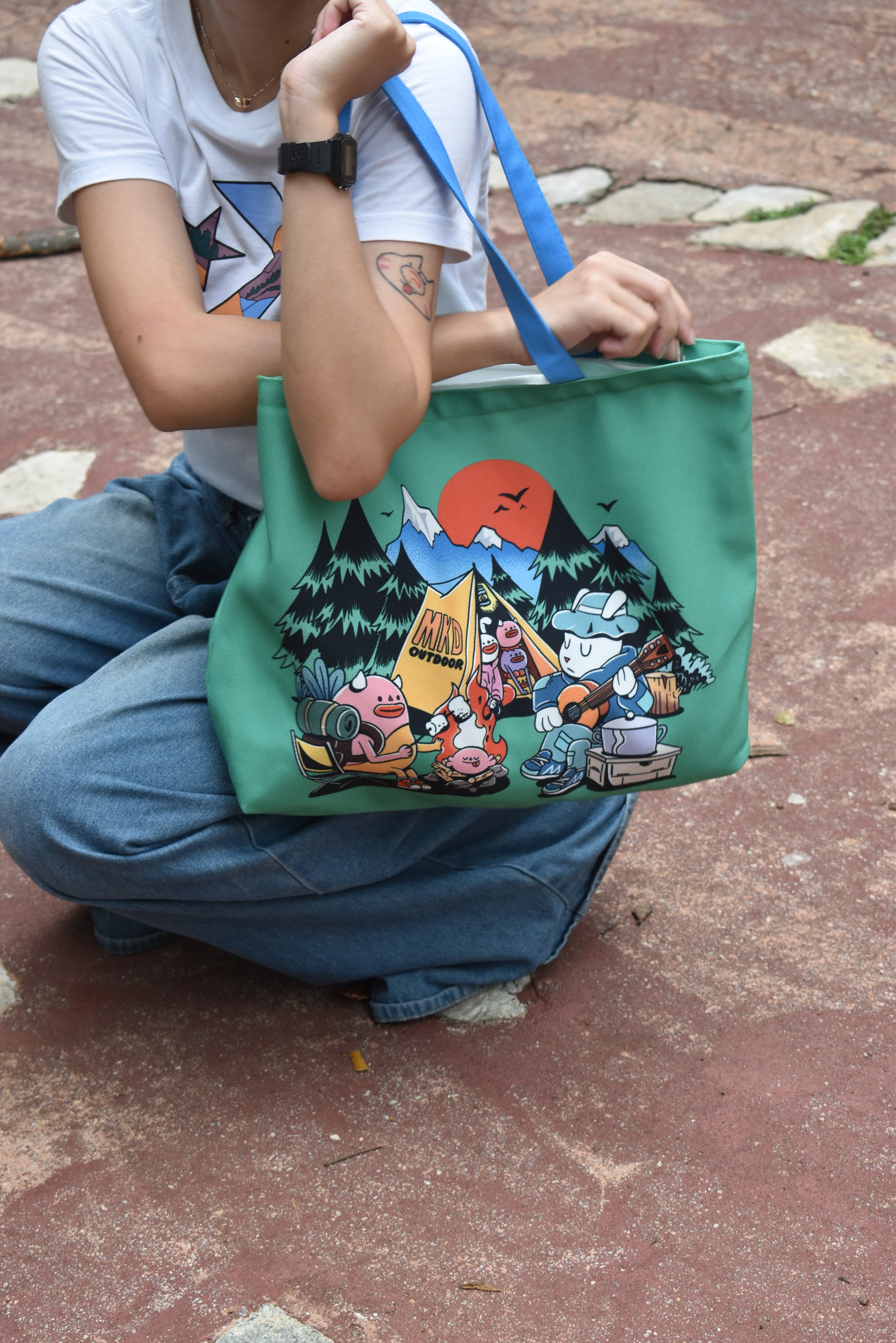 Free Your Mind | Green | Totebag