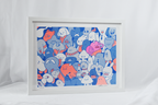 Riso Find Your Own Path | Blue | A3 Art Print