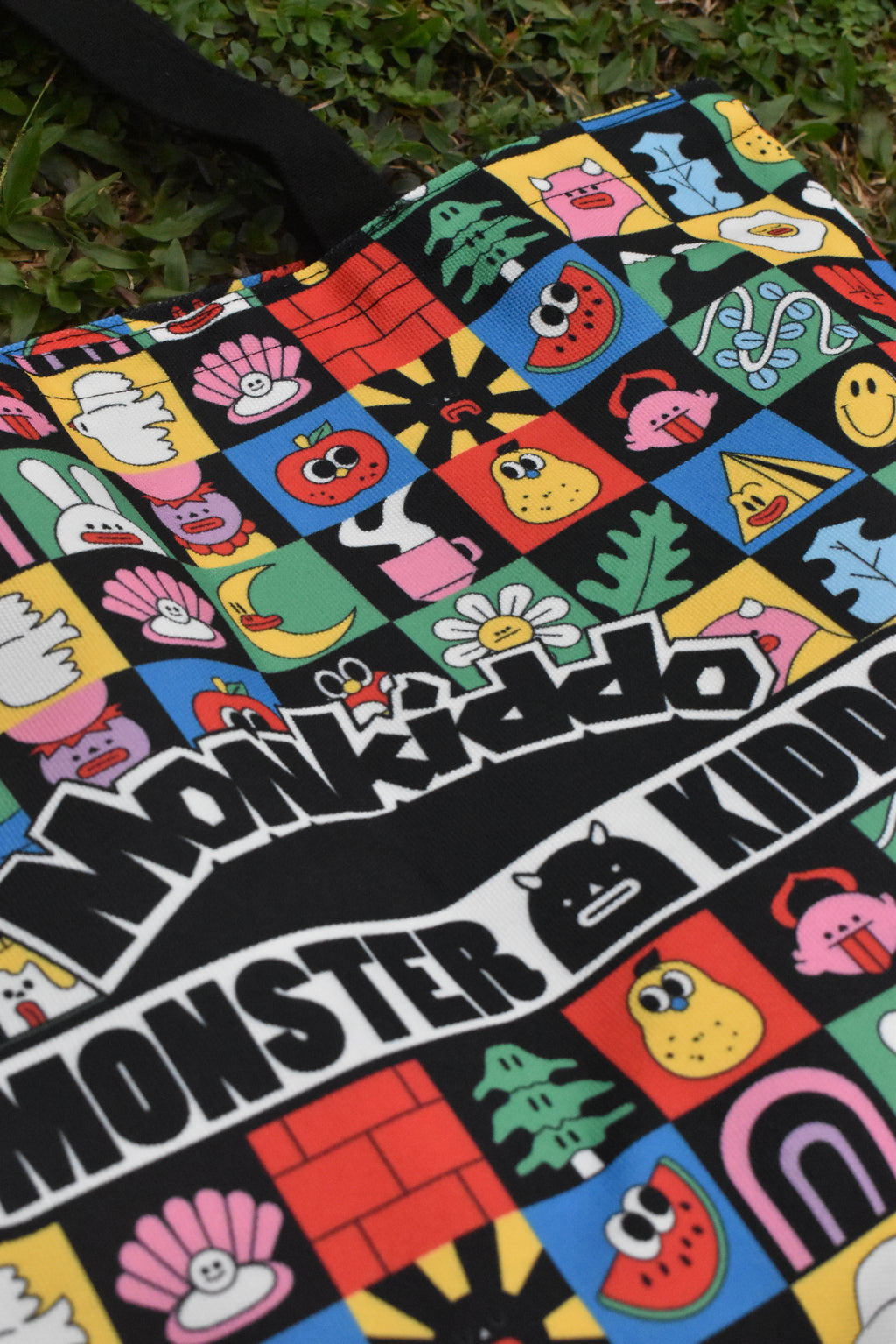 Monster Kiddo | Black | Totebag
