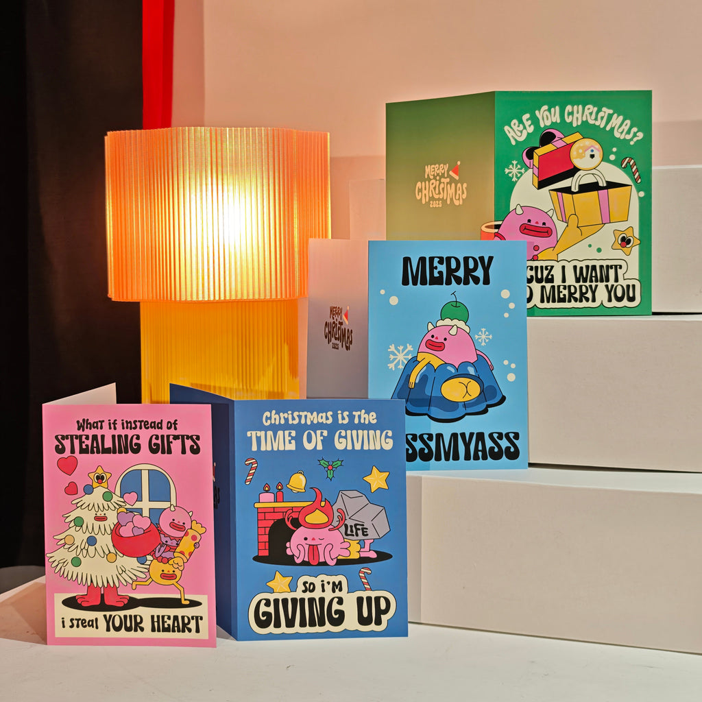 I Want To Merry You | Green | Greeting Card