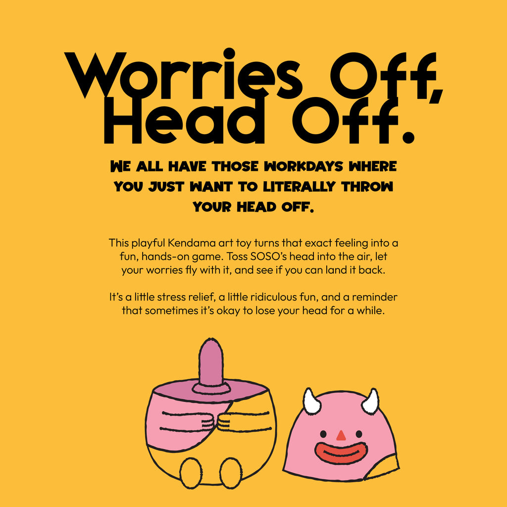 SOSO Kendama Toy | Pink | Toy