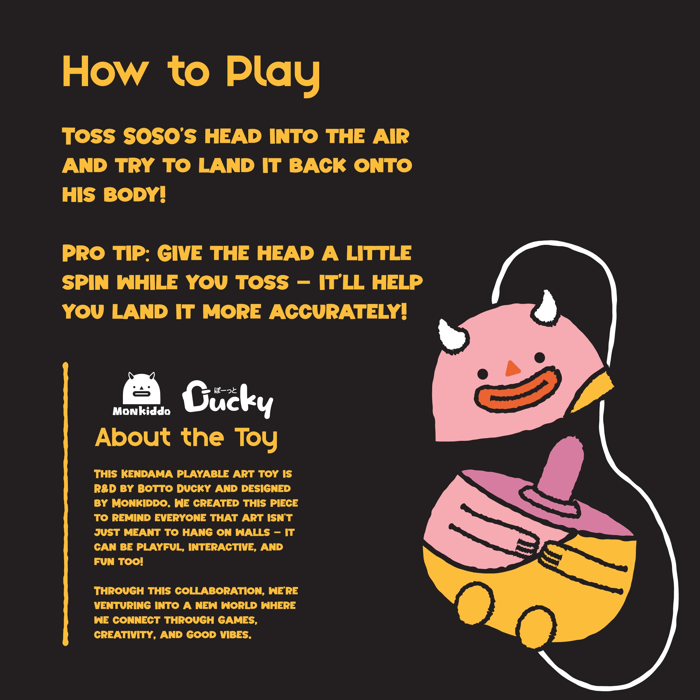 SOSO Kendama Toy | Pink | Toy