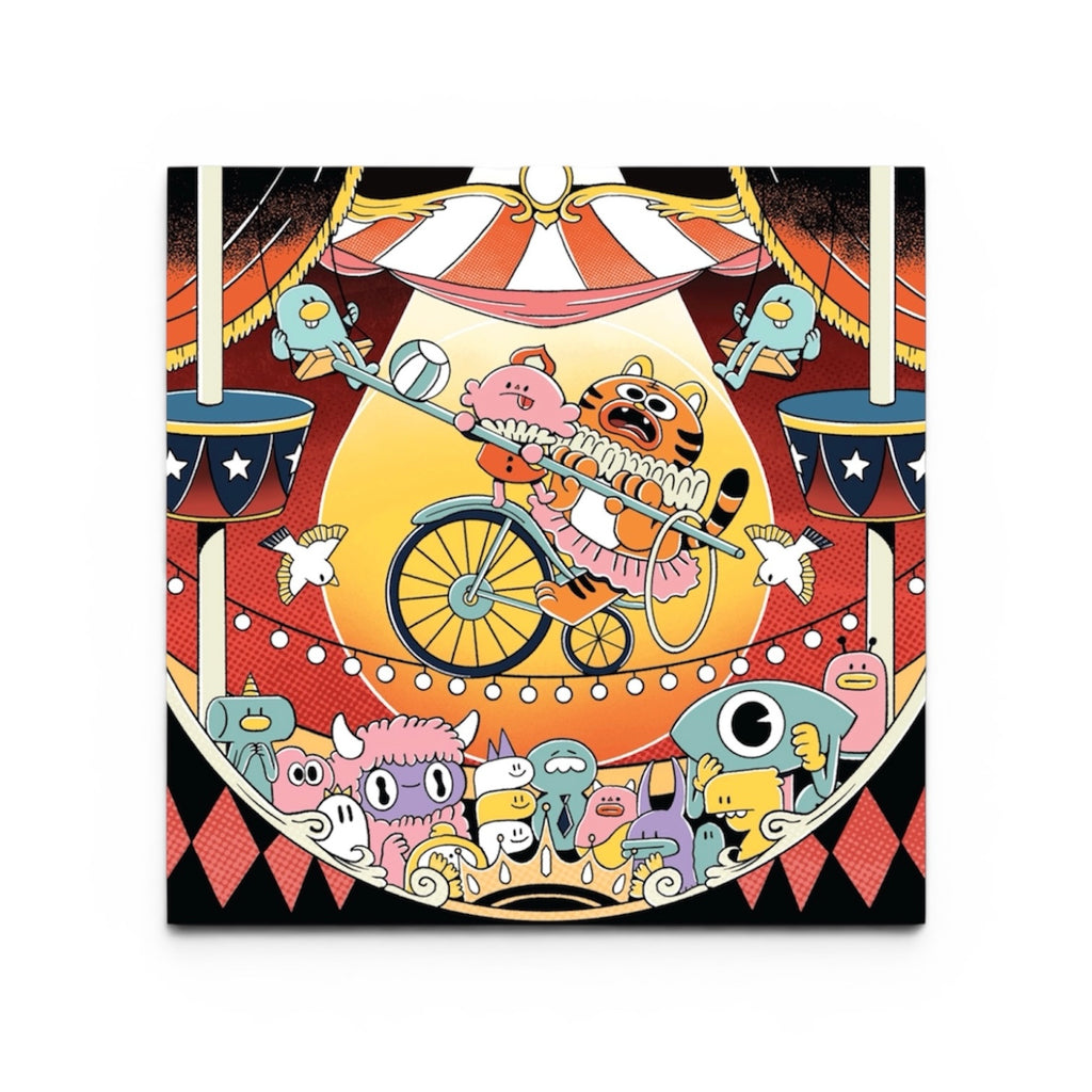 Tinda Monster Karnival | Red | Art Print