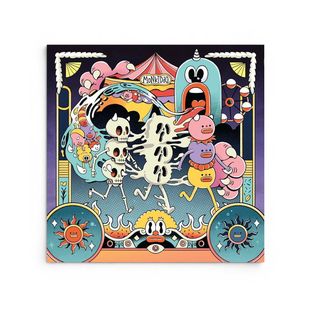 One Monster Karnival | Blue | Art Print