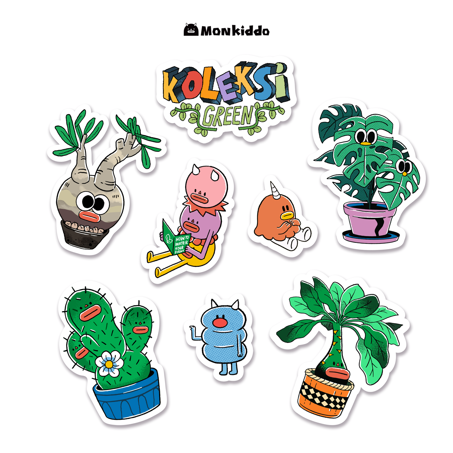 Planterra | Green | Sticker