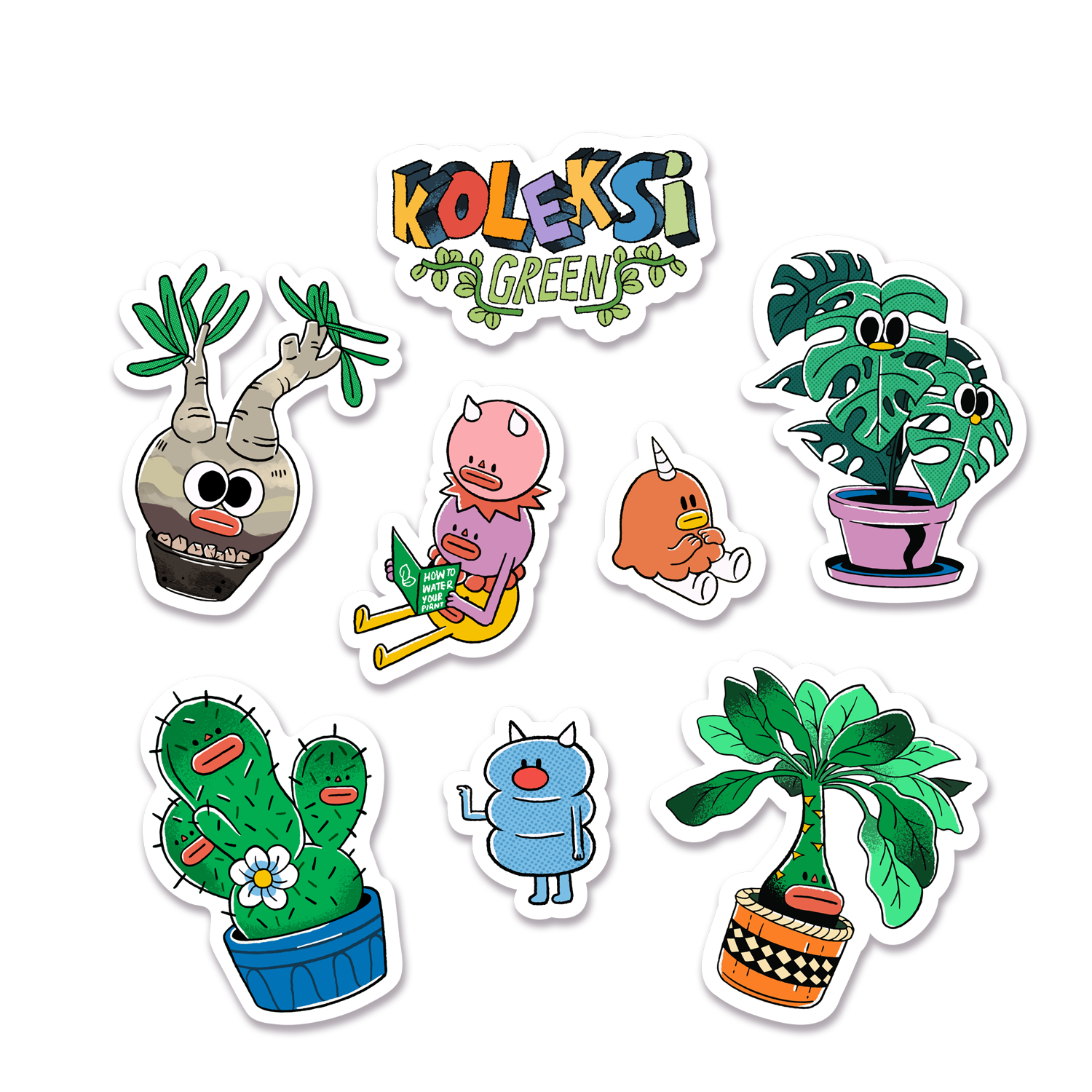 Planterra | Green | Sticker