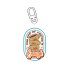 One Cup Of Coffee Is Never Enough | Teal | Keychain