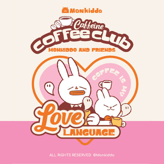 Coffee Is My Love Language | Pink | Keychain