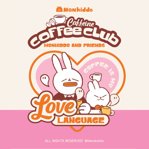 Coffee Is My Love Language | Pink | Keychain