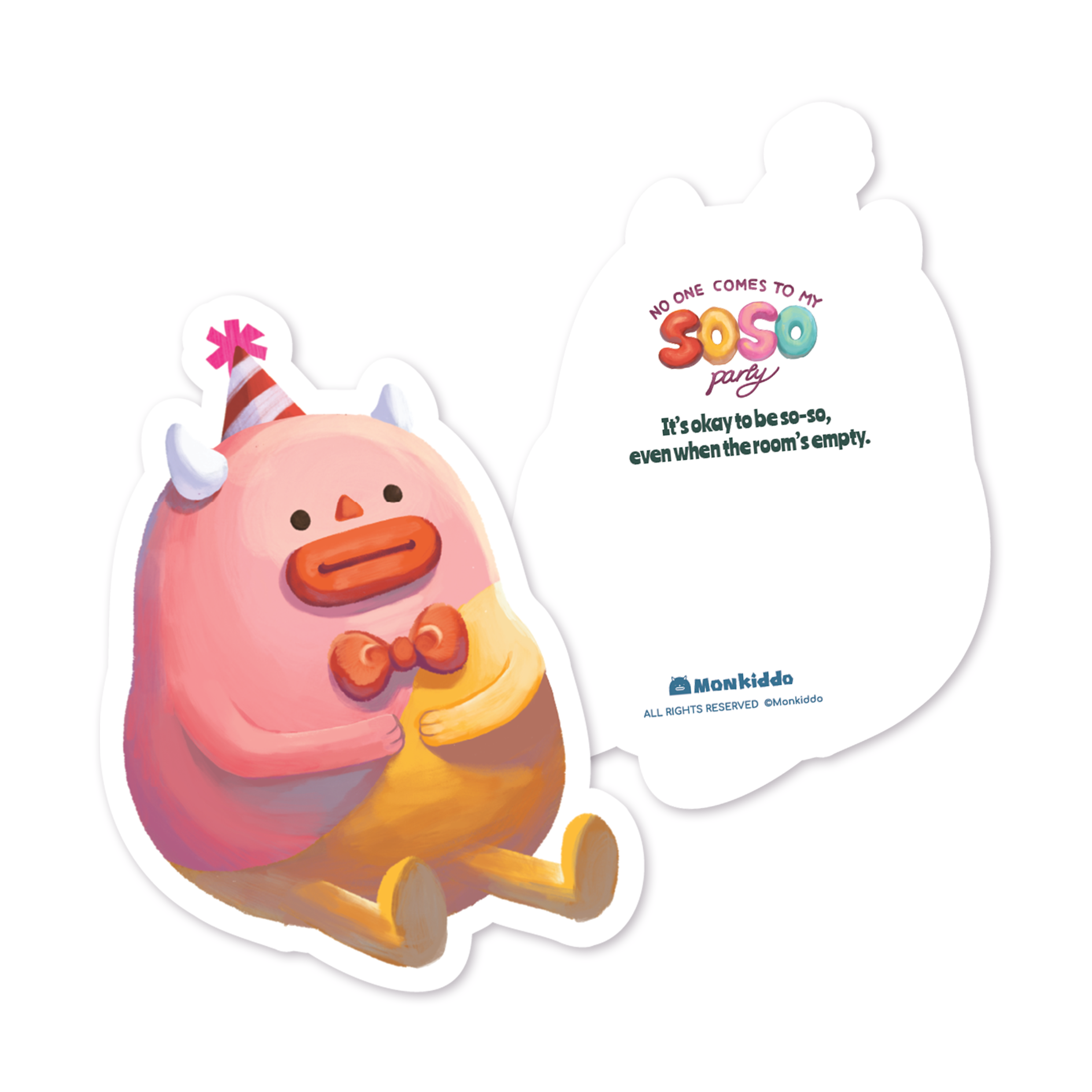 Soso | Pink | Postcard