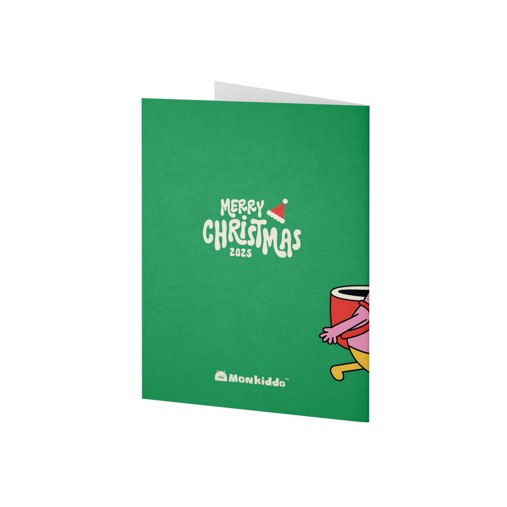 I Want To Merry You | Green | Greeting Card