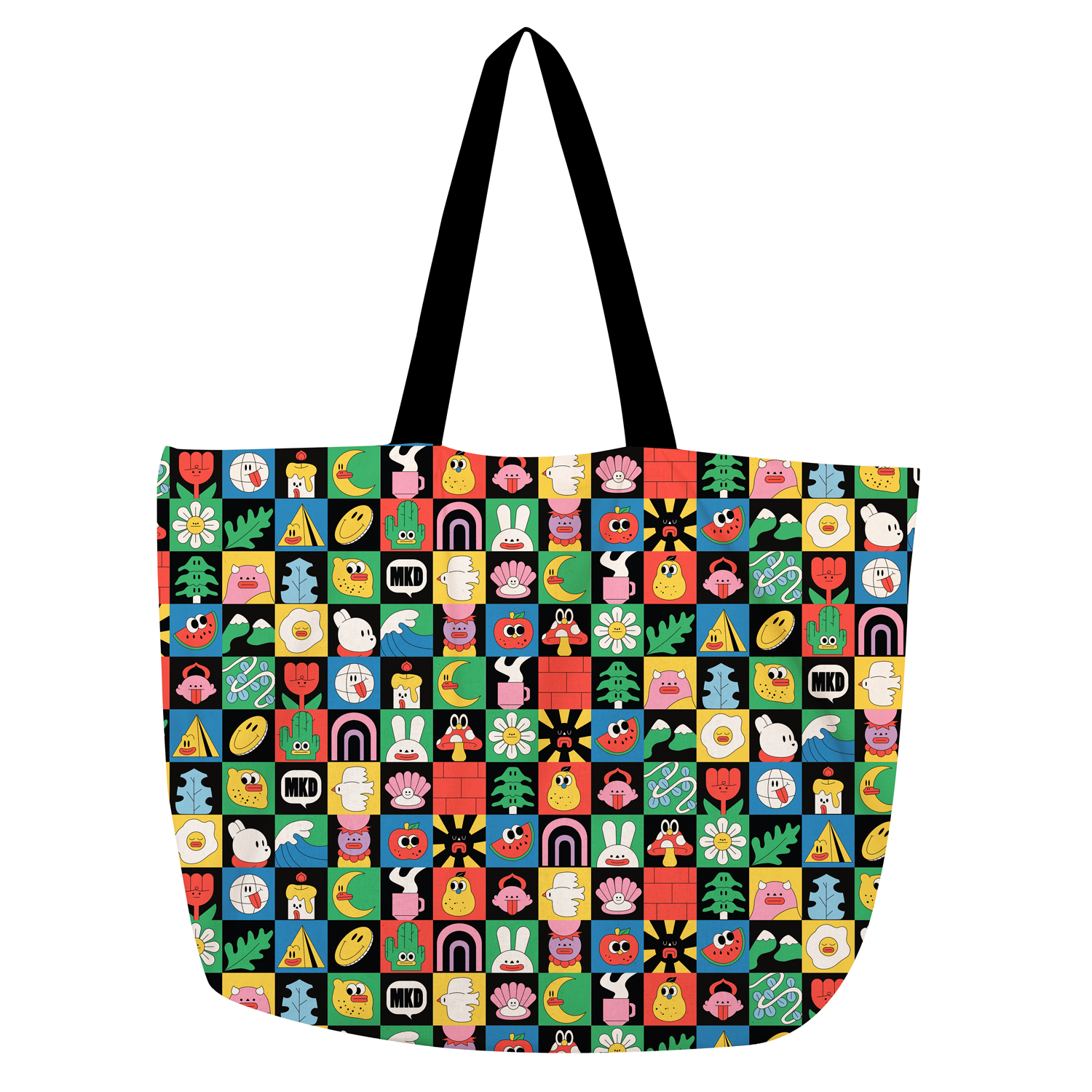 Monster Kiddo | Black | Totebag